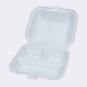 BANDEJA DOBLE C/D BIODEGRADABLE (4/50) (E)